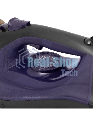 Утюг BBK ISE-2413 (B/V) черный/фиолетовый, 2400 Вт, 40 г/мин, 140 г/мин, 450 мл