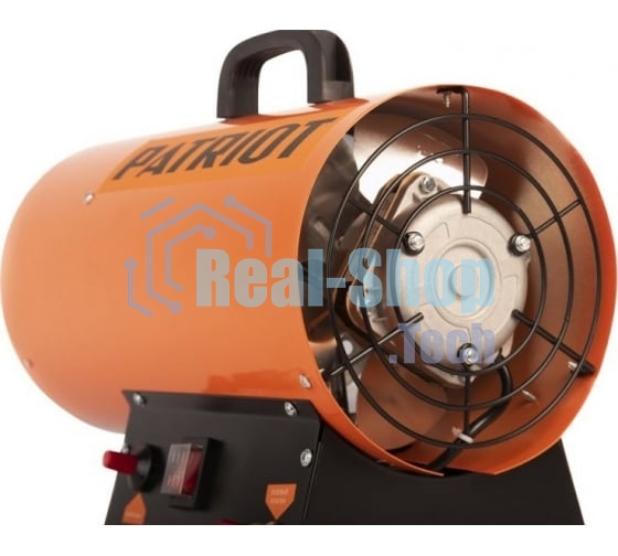 Тепловая пушка газовая Patriot GS 12 красный