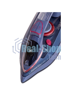 Утюг JVC JRI01 синий, 2400 Вт, 20 г/мин, 120 г/мин, 300 мл