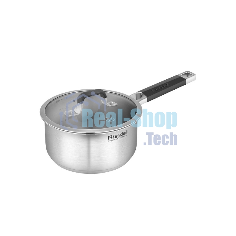 Ковш Rondell Stolz RDS-1751 1.4 л. d=16 см (с крышкой) сталь