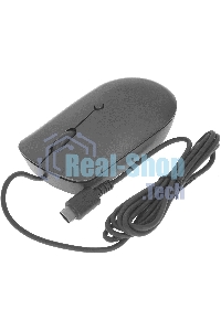 Мышь проводная Lenovo 540 темно-серый, 2400 dpi, USB-C, кнопки - 4