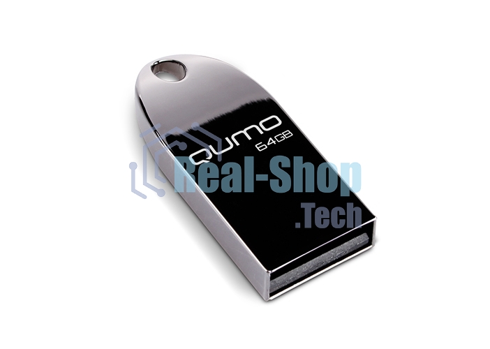 Флешка USB QUMO 64 Gb Cosmos цвет корпуса серебристый2.0 (QM64GUD-Cos-s)