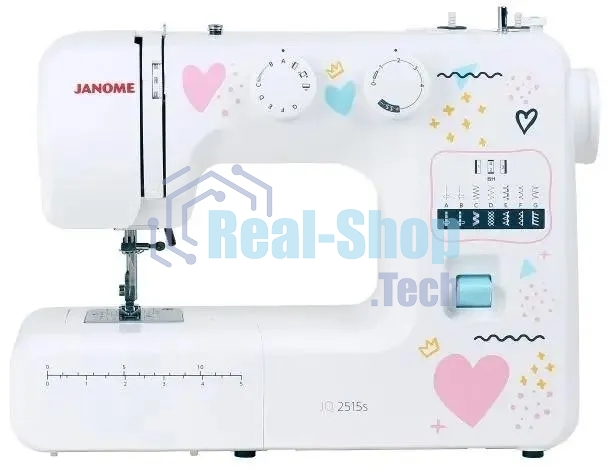 Швейная машина Janome JQ 2515S белый