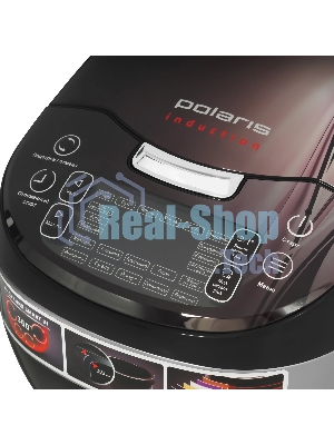 Мультиварка Polaris PMC 0489IH графит, 4 л, 1250 Вт, кнопки, 57 программ