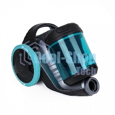 Пылесос BQ VC1607C серый-голубой, 420/1600 Вт, уборка сухая, пылесборник контейнер, 3 л