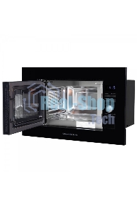 Микроволновая печь встраиваемая Zigmund & Shtain BMO 25 B черный, 20 л, 700 Вт, переключатели - поворотный механизм/кнопки