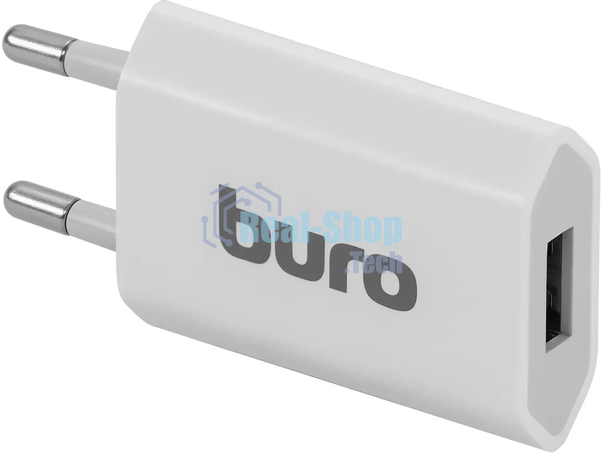 Сетевое зарядное устройство Buro TJ-164w 1A универсальное белый