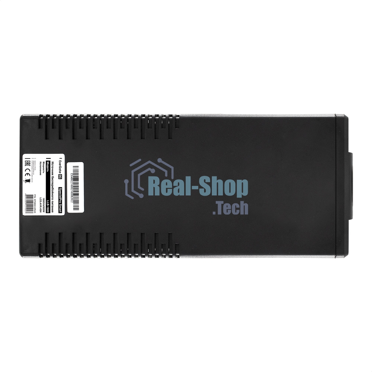 Источник бесперебойного питания ExeGate SpecialPro Smart LLB-1600.LCD.AVR.4SH 1600VA/950W, LCD, AVR, 4*Schuko, черный