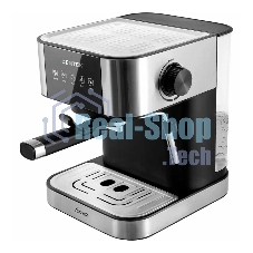 Кофеварка рожковая Centek CT-1164 серебристый, исп. кофе - молотый, 1.5 л, 1150 Вт, 15 бар