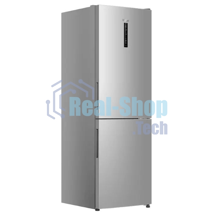 Холодильник Haier CEF530CSRG серебристый двухкамерный 207/91л морозилка снизу, No Frost