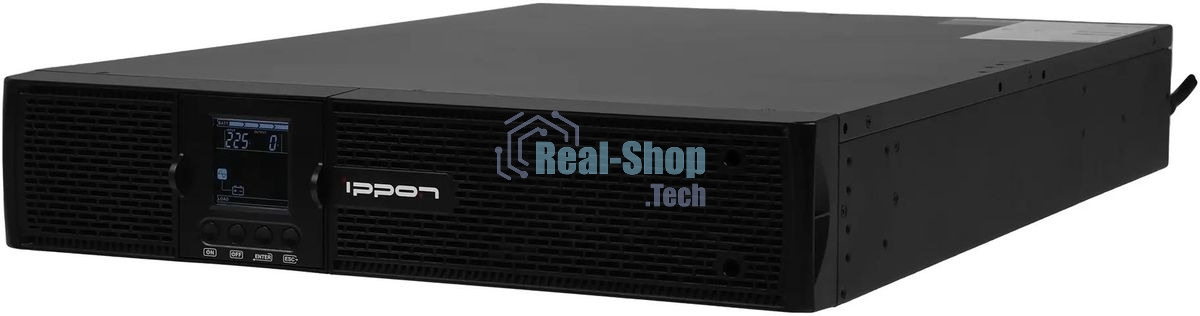 Источник бесперебойного питания Ippon Innova RTb 3000 / 3000 ВА / 2700 Вт / 8 x IEC 320 C13, 1 x IEC320 С19