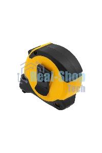 Рулетка Denzel 5м х 19мм, двухкомп. корпус, магнитный обрезиненный зацеп