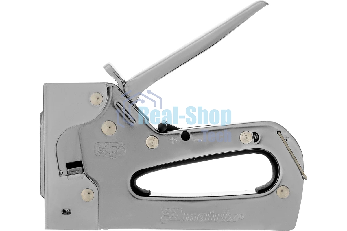 Степлер мебельный Matrix PROFESSIONAL металлический регулируемый, тип скобы 53, 6-14 мм