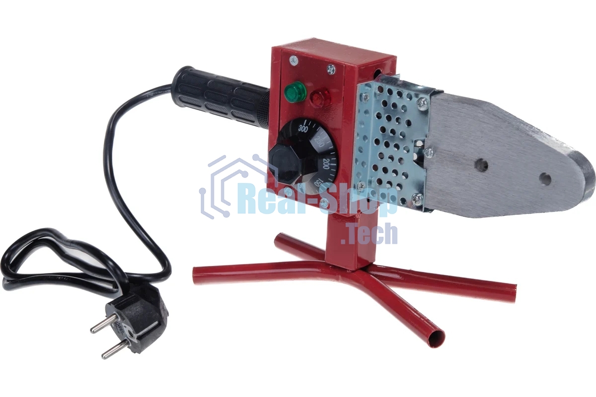 Аппарат для сварки пластиковых труб KRONWERK 94214 800Вт 300 °c 20-25-32-40-50-63мм мет.кейс