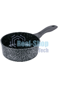 Ковш Maunfeld GRETA MF18GRTT01SP из литого алюминия со стеклянной крышкой, 18 см, 1,6 л