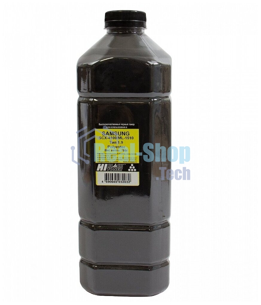 Тонер Hi-Black для Samsung SCX-4100/ML-1510, Polyester, Тип 1.9, Bk, 700 г, канистра