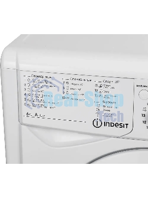Стиральная машина Indesit IWSC 6105 белый, загрузка фронтальная 6 кг, 1000 об/мин., класс: А