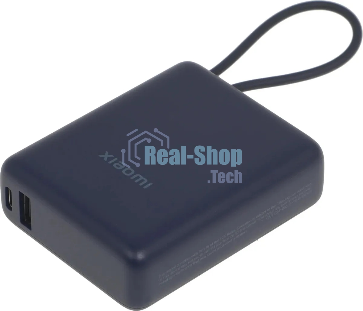Портативный аккумулятор Xiaomi BHR9341GL 10000mAh PD 33W 3A USB-A/USB-C синий