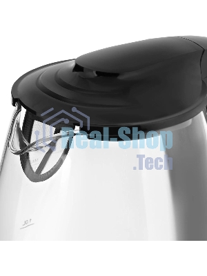 Чайник электрический Vitek VT-1122 TR бесцветное стекло (стекло, 1.7 л, 2200 Вт)