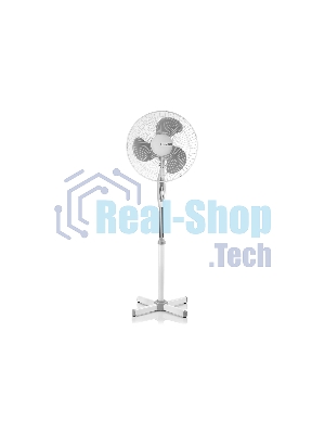 Вентилятор напольный CENTEK CT-5015 (серый) 45Вт, 1.25м, 43см, 3 скорости, автоповорот, подсвет