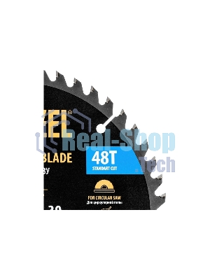 Пильный диск по дереву Denzel ф210 х 30 мм, 48 зубьев 733497