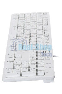 Клавиатура проводная Oklick 500M, USB, белый