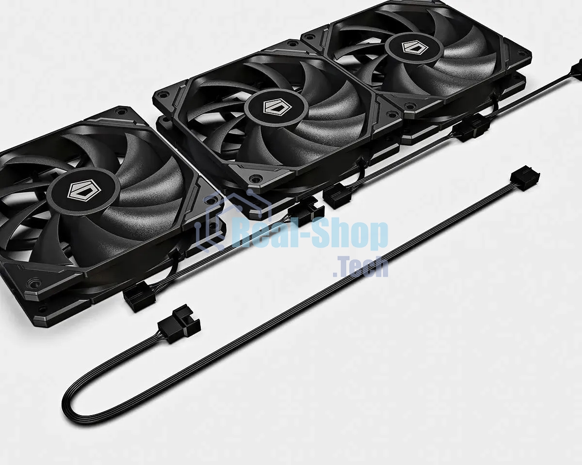 Система жидкостного охлаждения ID-Cooling FX240 PRO черный 120мм алюминий+медь 1800rpm 35.2db 4-pin 300W