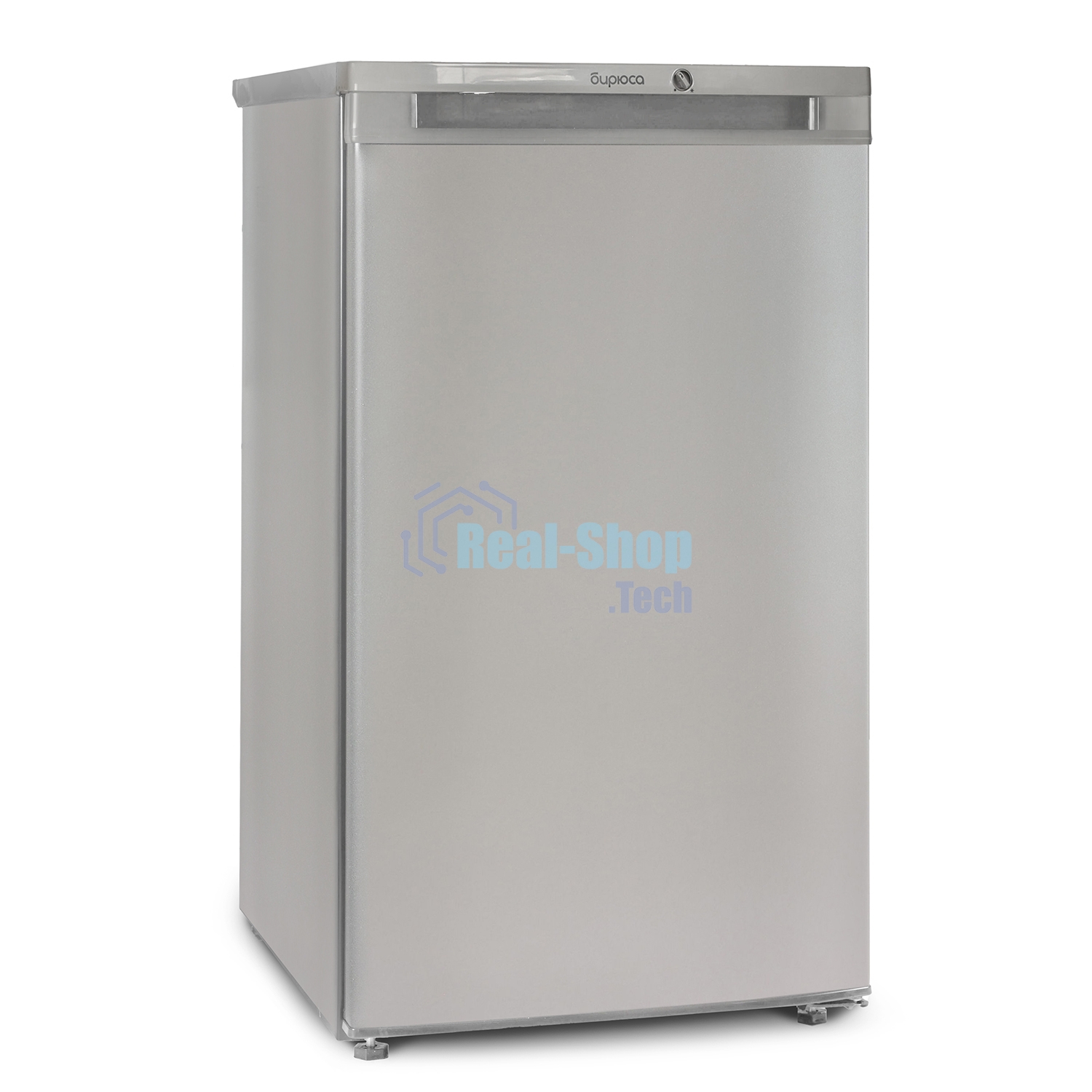 Холодильник Бирюса M408 металлик однокамерный 88/27л морозилка сверху