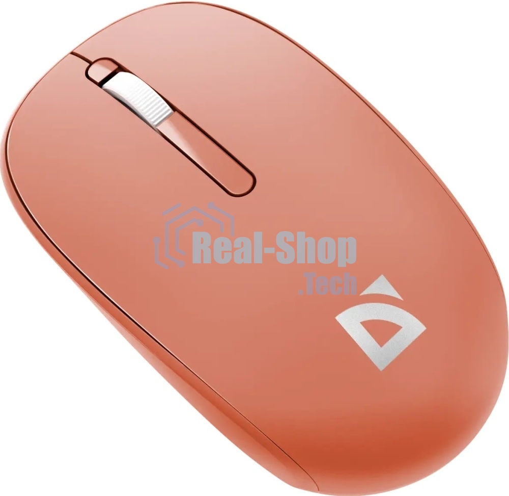 Мышь беспроводная Defender Smart MM-396 красный, 1600 dpi, радиоканал, Bluetooth, USB, кнопки - 3