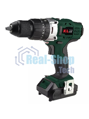 Профессиональный ударный шуруповерт Klpro KLDM18-50 (18В, Li-ion-2шт, 5.0А·ч, 40Нм, 2 скорости, подсветка, магнитная бита,З/У-4А,в кейсе)