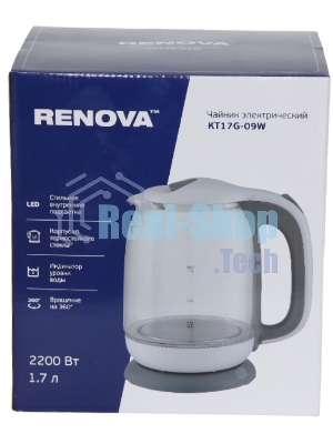 Чайник электрический Renova KT17G-09W