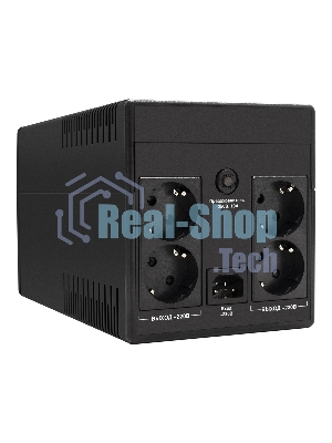 Источник бесперебойного питания ExeGate SpecialPro Smart LLB-1600.LCD.AVR.4SH 1600VA/950W, LCD, AVR, 4*Schuko, черный