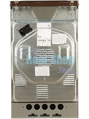 Плита электрическая Hansa FCEB53000 коричневый, конфорок 4 шт, духовка 69 л, 50 см x 85 см x 60 см
