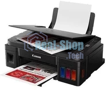 МФУ струйное Canon PIXMA G3410 (2315C009), A4, цветное, печ. 8.8 стр/мин (ч/б) 5 стр/мин (цвет), скан. до 19 стр/мин., 4800x1200 dpi (принтер) 1200х600 dpi (сканер), USB, Wi-Fi