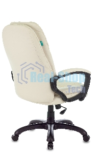 Кресло руководителя Бюрократ CH-868N слоновая кость OR-10, искусственная кожа, крестовина пластик