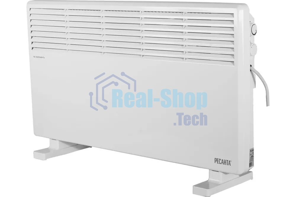 Конвектор Ресанта ОК-2000СН белый, 2000 Вт, 20 м2, термостат