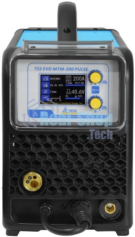 Сварочный полуавтомат ТСС EVO MTM-200 PULSE, инвертор MMA/TIG/MIG 5.04кВт