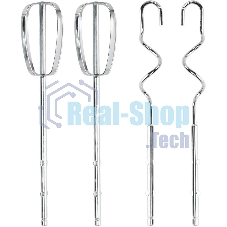 Миксер электрический Galaxy Line GL 2223, серый, ручной, 400 Вт, 5 скоростей, 2 насадки-венчика