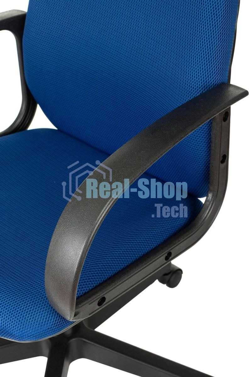 Кресло руководителя Бюрократ CH-808AXSN/TW-10 синий TW-10