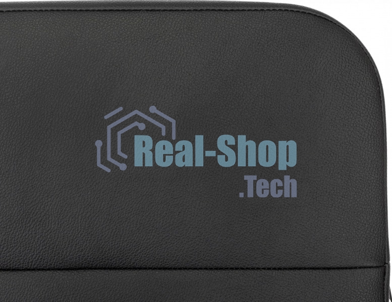 Кресло офисное Бюрократ Triest черный, эко.кожа, крестов. металл черный