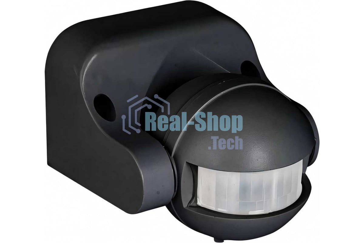 ИК датчик движения наст. EKF PROxima 1200Вт 180гр. до 12м IP44 MS-39b черный