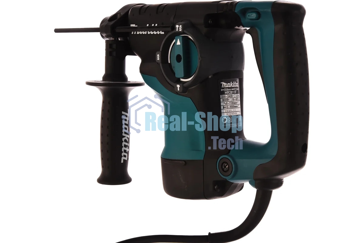 Перфоратор Makita HR2811F, SDS-plus, 800 Вт, 2,9 Дж, от сети