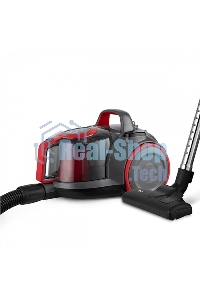 Пылесос BQ VC1809C красный, 380/1800 Вт, уборка сухая, пылесборник контейнер 2.5 л