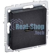 Розетка HDMI IEK BRITE РHDMI-0-БрЧ черный
