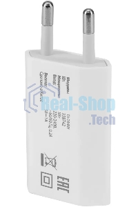 Сетевое зарядное устройство Buro TJ-164w 1A универсальное белый