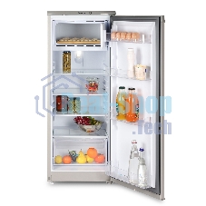 Холодильник Бирюса M410 металлик однокамерный 153/27л морозилка сверху