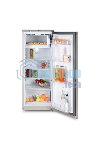 Холодильник Бирюса M410 металлик однокамерный 153/27л морозилка сверху