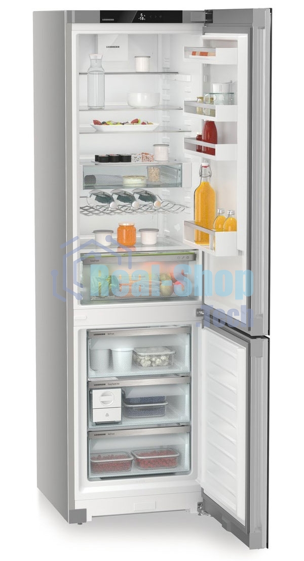 Холодильник Liebherr CNgbc 5723-22 001 серебристый двухкамерный 266/100л морозилка снизу