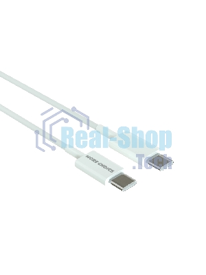 Сетевое зарядное устройство MORE CHOICE (4610196408915) NC60a 1USB-C 3.0A PD 20W быстрая зарядка для Type-C, белый