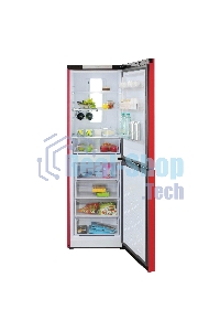 Холодильник Бирюса Б-H940NF красный двухкамерный 210/130л морозильник снизу, No Frost